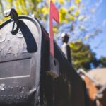 selective focus photography of a mailbox